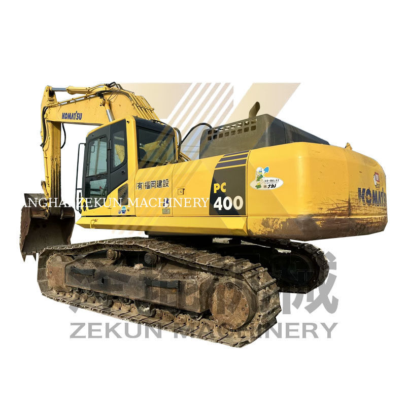 Χρησιμοποιούμενο μεταχειρισμένο σκάφος Komatsu 400 PC400 PC400-8R σκάφτης Έτος 2015 Ιαπωνική κατασκευή