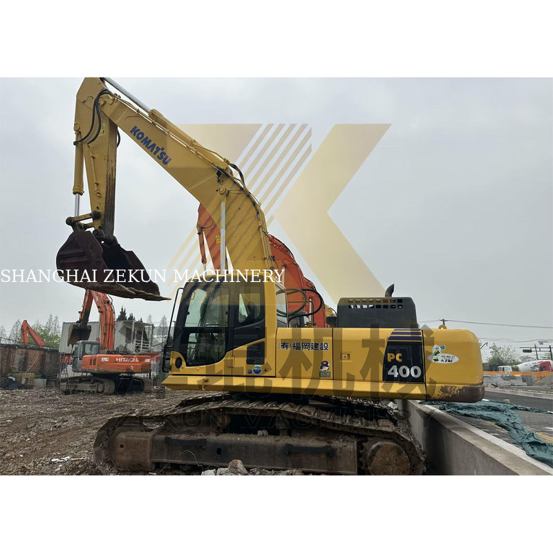 Χρησιμοποιούμενο μεταχειρισμένο σκάφος Komatsu 400 PC400 PC400-8R σκάφτης Έτος 2015 Ιαπωνική κατασκευή