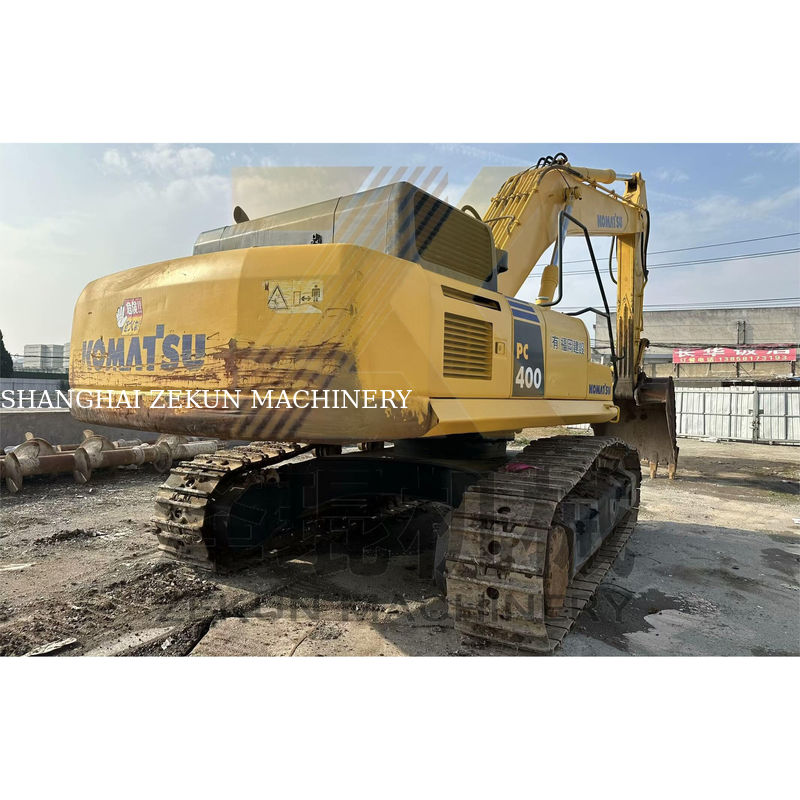 Χρησιμοποιούμενο μεταχειρισμένο σκάφος Komatsu 400 PC400 PC400-8R σκάφτης Έτος 2015 Ιαπωνική κατασκευή