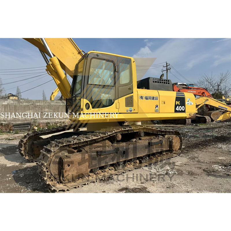Χρησιμοποιούμενο μεταχειρισμένο σκάφος Komatsu 400 PC400 PC400-8R σκάφτης Έτος 2015 Ιαπωνική κατασκευή