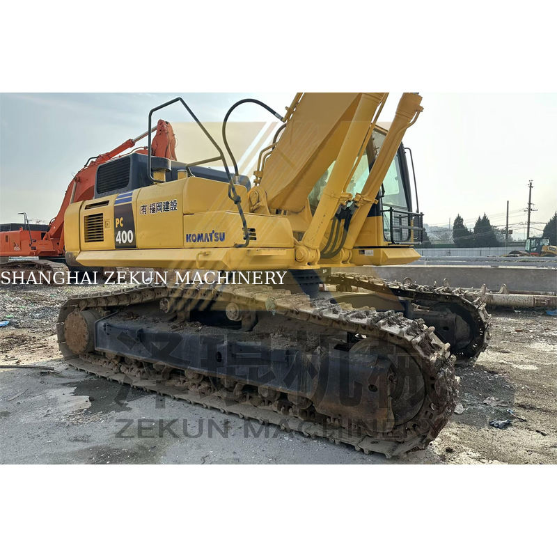 Χρησιμοποιούμενο μεταχειρισμένο σκάφος Komatsu 400 PC400 PC400-8R σκάφτης Έτος 2015 Ιαπωνική κατασκευή