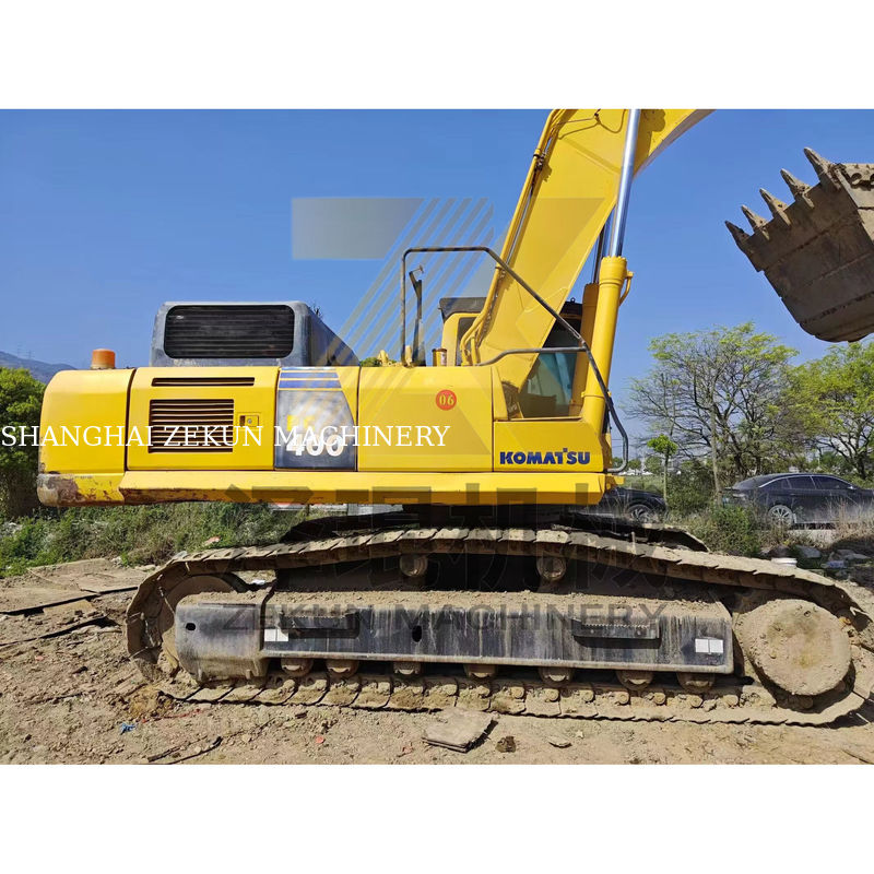 Χρησιμοποιούμενος εκσκαφέας 40 τόνων Komatsu PC400-7 Εκσκαφέας στη Σαγκάη 4000-6000 ώρες εργασίας