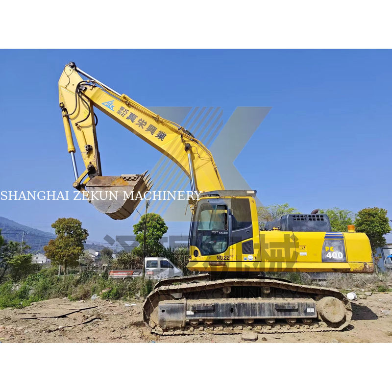 Χρησιμοποιούμενος εκσκαφέας 40 τόνων Komatsu PC400-7 Εκσκαφέας στη Σαγκάη 4000-6000 ώρες εργασίας