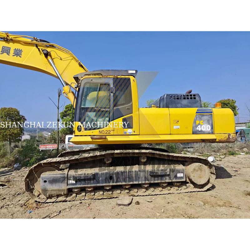 Χρησιμοποιούμενος εκσκαφέας 40 τόνων Komatsu PC400-7 Εκσκαφέας στη Σαγκάη 4000-6000 ώρες εργασίας