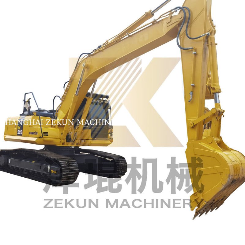 Χρησιμοποιούμενη εκσκαφέας 22 τόνων Komatsu 220 PC220 με χωρητικότητα κουβάς 1M3 και 1050 ώρες εργασίας