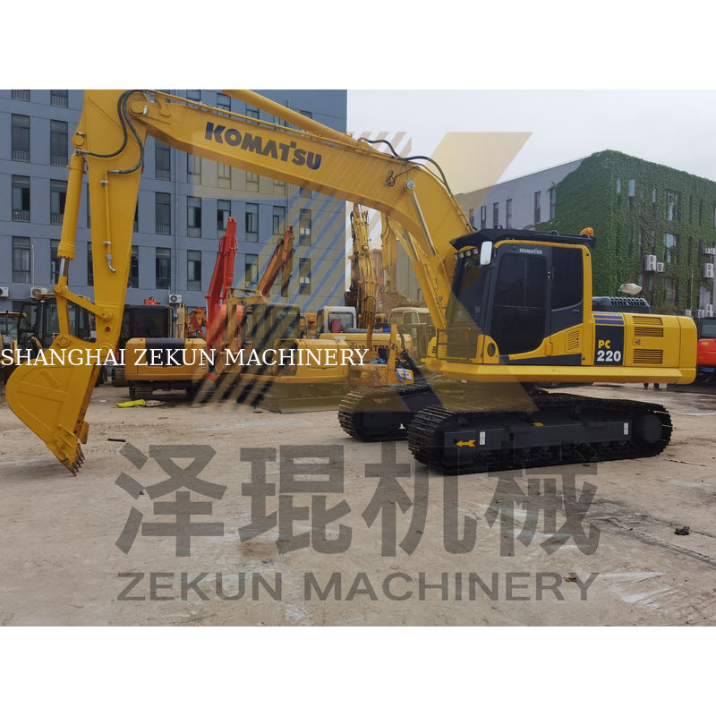 Χρησιμοποιούμενη εκσκαφέας 22 τόνων Komatsu 220 PC220 με χωρητικότητα κουβάς 1M3 και 1050 ώρες εργασίας