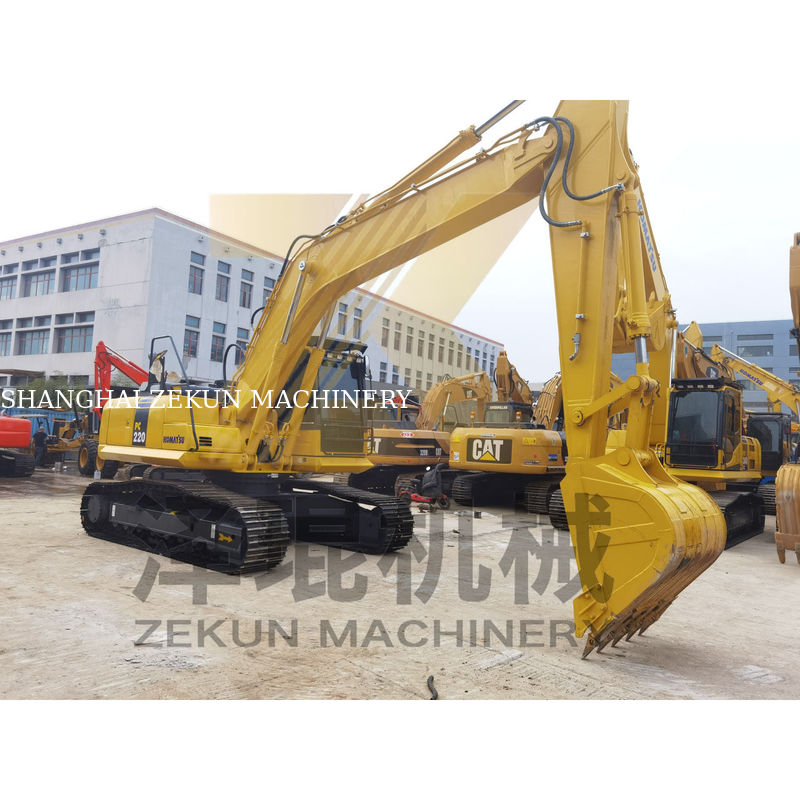 Χρησιμοποιούμενη εκσκαφέας 22 τόνων Komatsu 220 PC220 με χωρητικότητα κουβάς 1M3 και 1050 ώρες εργασίας