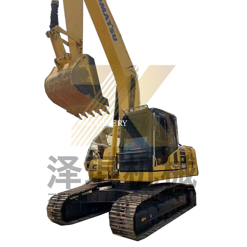 Χρησιμοποιούμενη μηχανή μεταφοράς γης PC200-8 PC200 με χωρητικότητα 0.8m3