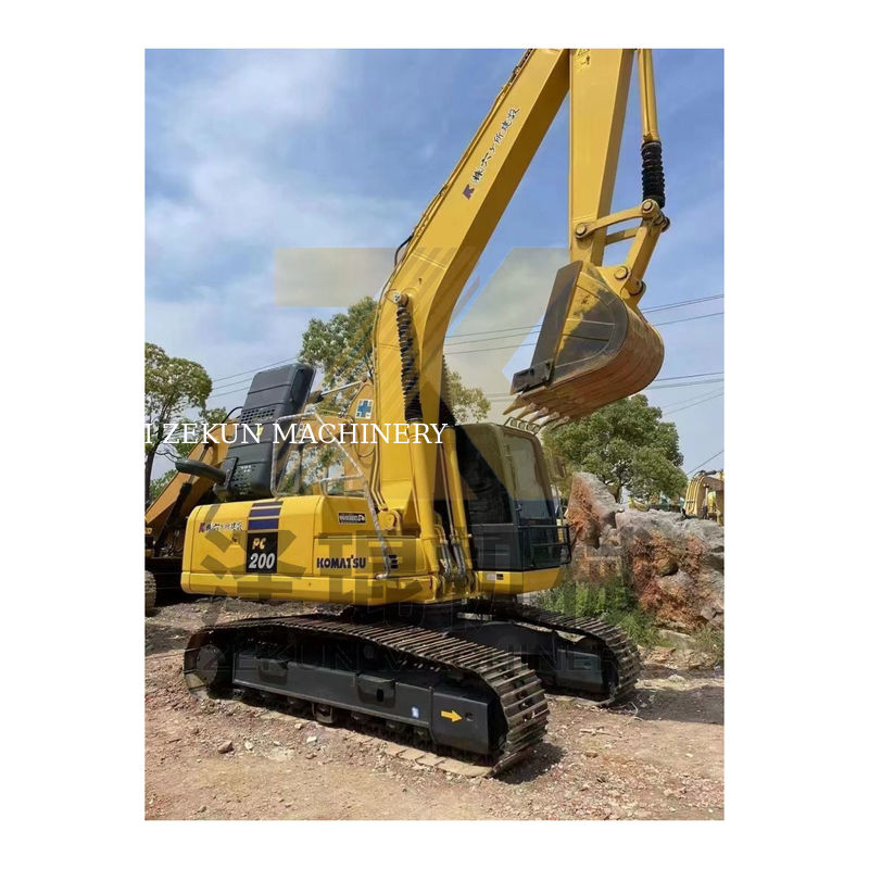 Χρησιμοποιούμενη μηχανή μεταφοράς γης PC200-8 PC200 με χωρητικότητα 0.8m3
