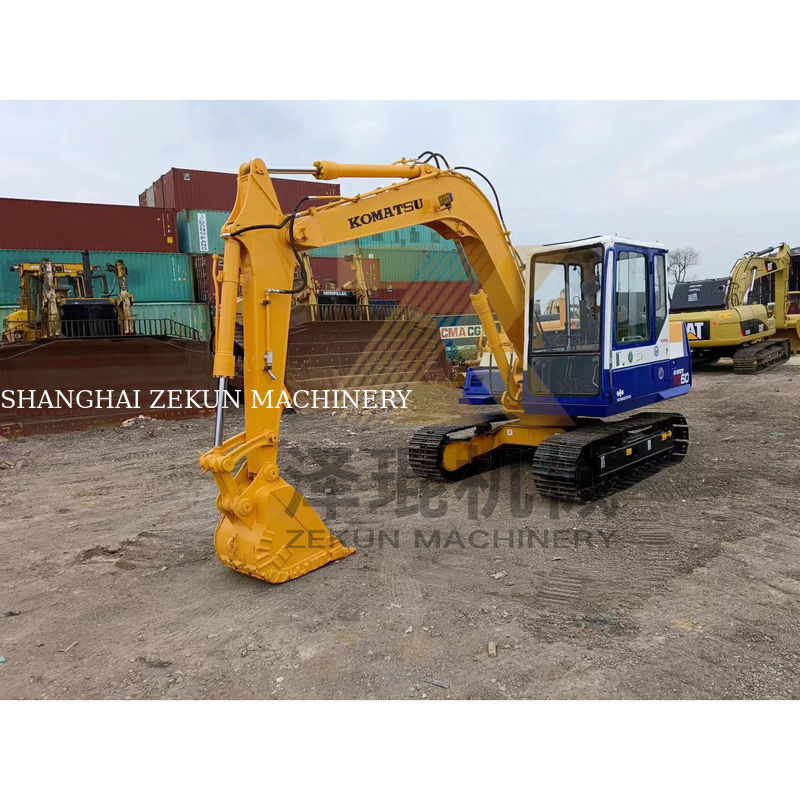 Χρησιμοποιούμενος εξορυκτής Komatsu PC60-5 σε καλή κατάσταση με άλλο υδραυλικό κύλινδρο και το 2022