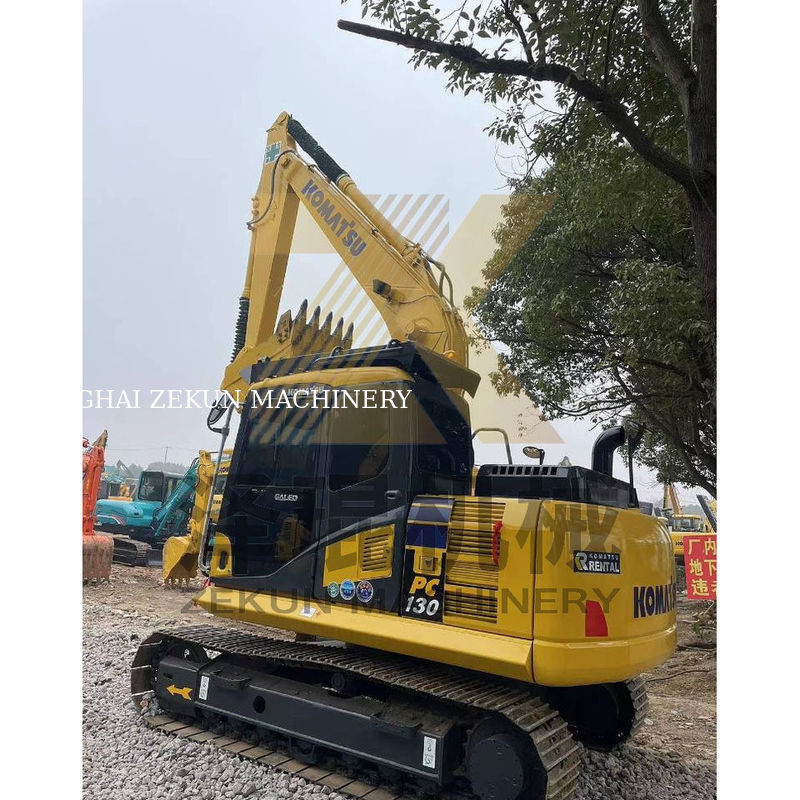 2020 Χρησιμοποιούμενο Komatsu PC130-7 Υδραυλική εκσκαφέας 13 τόνων Μίνι εκσκαφέας 0,53M3 χωρητικότητα κουβάς
