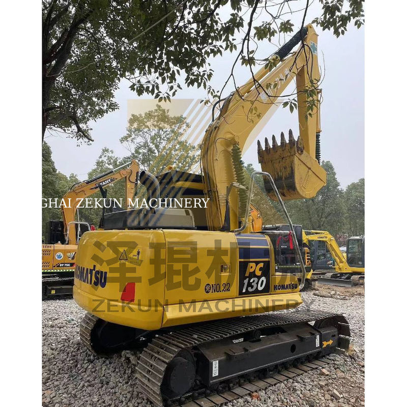 2020 Χρησιμοποιούμενο Komatsu PC130-7 Υδραυλική εκσκαφέας 13 τόνων Μίνι εκσκαφέας 0,53M3 χωρητικότητα κουβάς