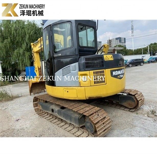 Μίνι εξοπλισμός κατασκευής Excavator Crawler 7ton Komatsu PC78 PC78US-6 για την ανασκαφή