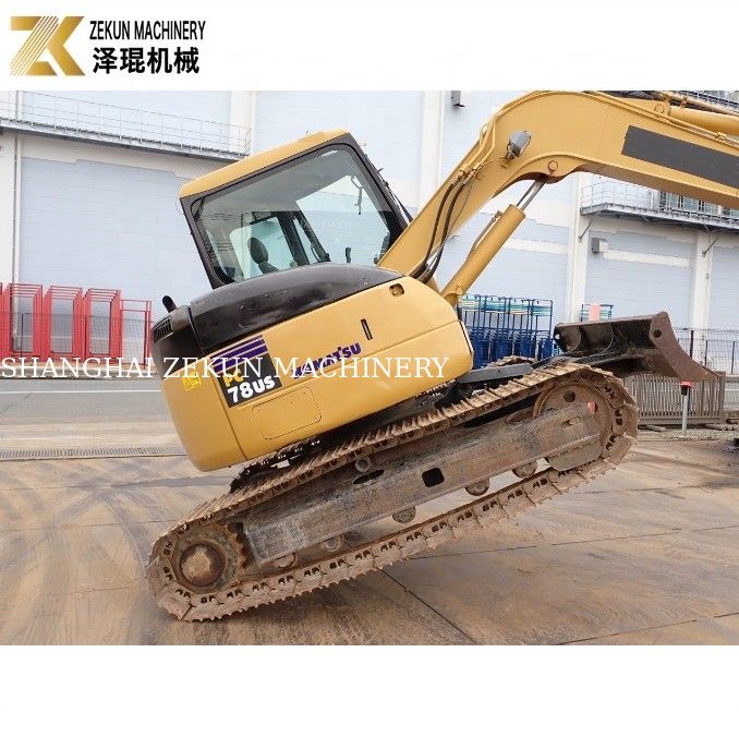 7 τόνους Ιαπωνία Μίνι Χρησιμοποιούμενη Komatsu PC78US Εκσκαφέας PC78 ΗΠΑ Έτος Μηχανή Βάρος 7630 KG