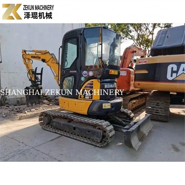 Χρησιμοποιούμενος εξορυκτής Komatsu PC35 PC35MR-5 για οικοδομή κατοικιών