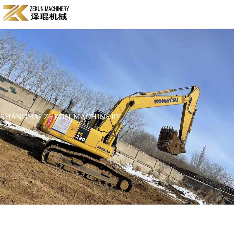 Ιαπωνική αρχική εκσκαφέας Komatsu PC200-8MO με χωρητικότητα κουβάς 1.4M3 σε καλή κατάσταση