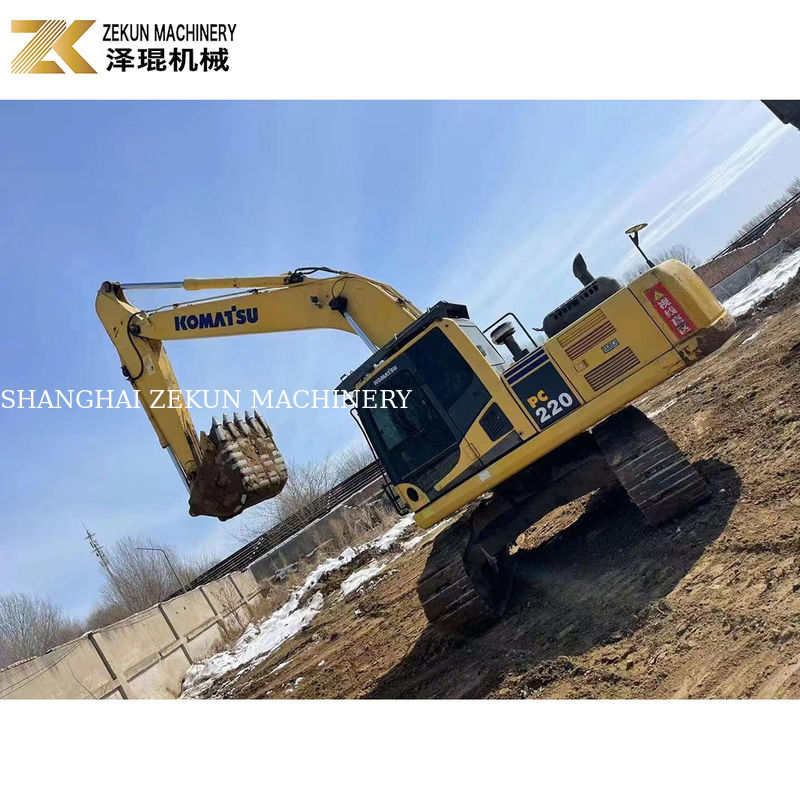 Ιαπωνική αρχική εκσκαφέας Komatsu PC200-8MO με χωρητικότητα κουβάς 1.4M3 σε καλή κατάσταση