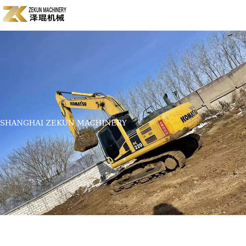 Ιαπωνική αρχική εκσκαφέας Komatsu PC200-8MO με χωρητικότητα κουβάς 1.4M3 σε καλή κατάσταση