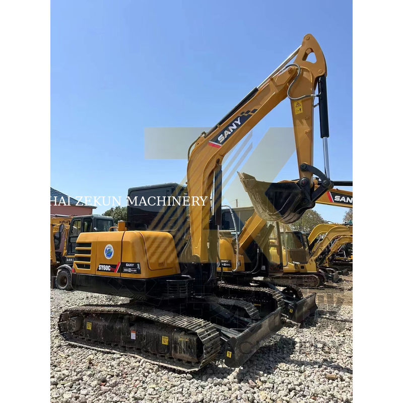 Χρησιμοποιούμενα Sany Excavators στη Σαγκάη 0,25 m3 χωρητικότητα κουβάς 36 KW υψηλό πρότυπο