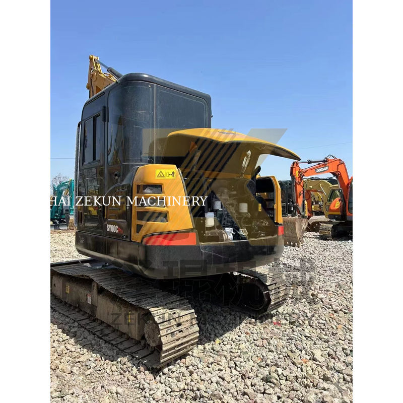 Χρησιμοποιούμενα Sany Excavators στη Σαγκάη 0,25 m3 χωρητικότητα κουβάς 36 KW υψηλό πρότυπο