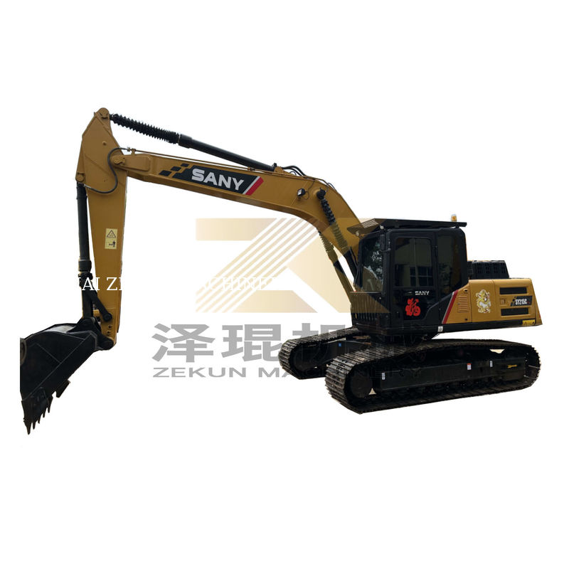 21 τόνων Excavator Sany SY215C Pro Hydraulic Crawler Digger με χωρητικότητα κουβάς 1,2M3