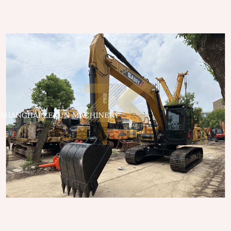 21 τόνων Excavator Sany SY215C Pro Hydraulic Crawler Digger με χωρητικότητα κουβάς 1,2M3