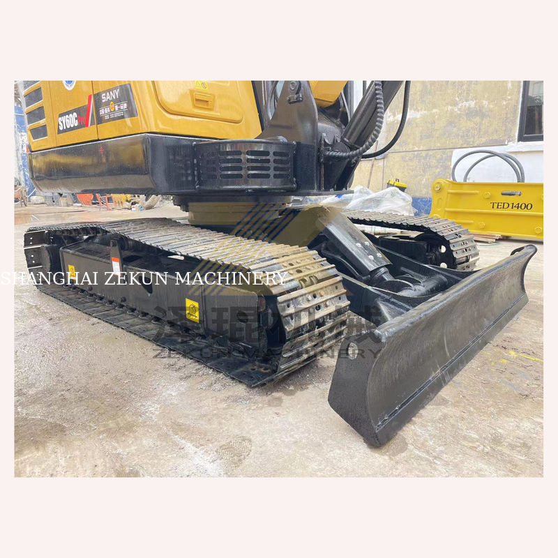 Υδραυλική εκσκαφέας Sany SY60C Pro Crawler με κινητήρα Sany και 0-2000 ώρες εργασίας