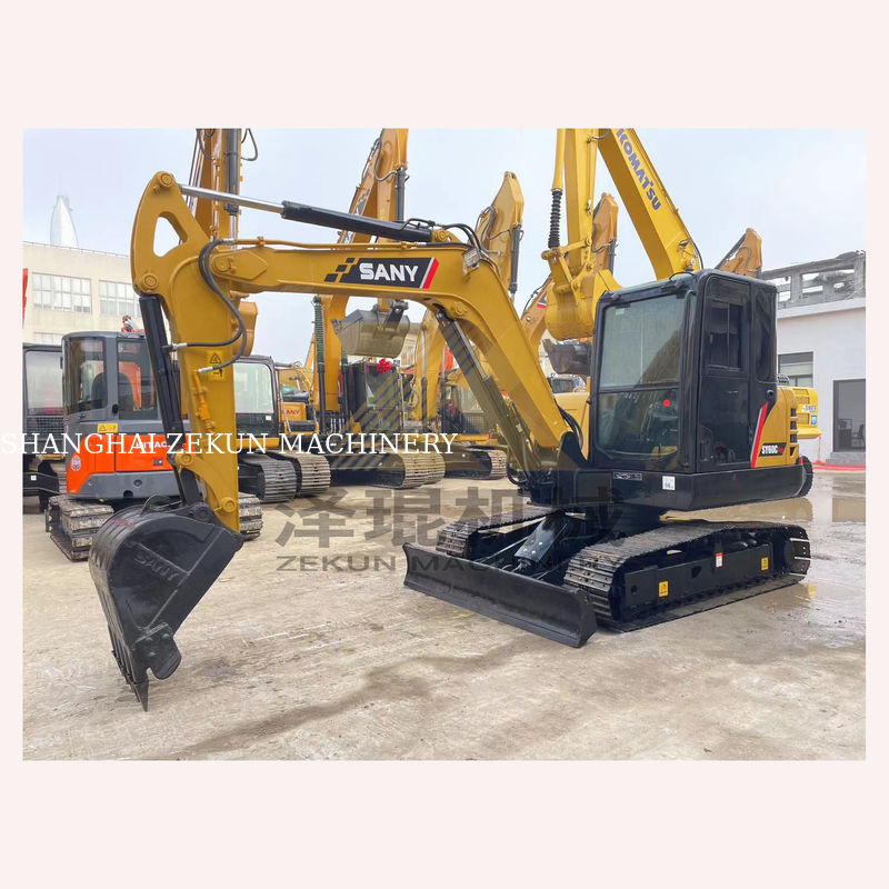 Χρησιμοποιούμενος Sany SY60C Pro Excavator 60C με εξαιρετικές επιδόσεις και 0-2000 ώρες εργασίας