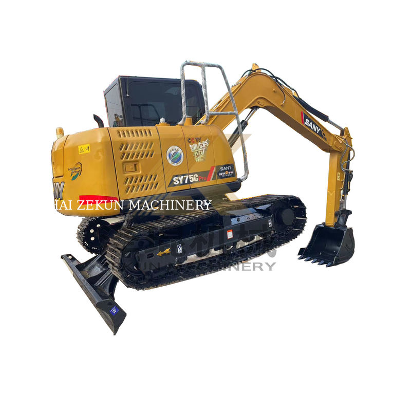 7500 KG Sany SY75C Pro Excavator Ο τέλειος συνδυασμός ισχύος και αποτελεσματικότητας