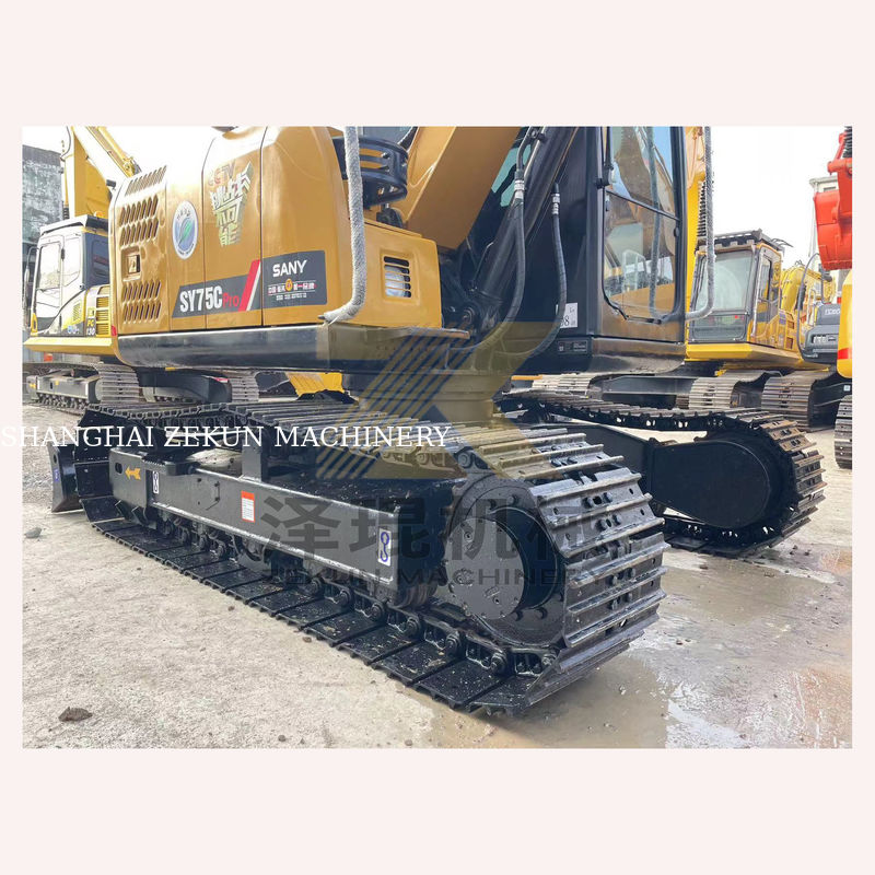 7500 KG Sany SY75C Pro Excavator Ο τέλειος συνδυασμός ισχύος και αποτελεσματικότητας