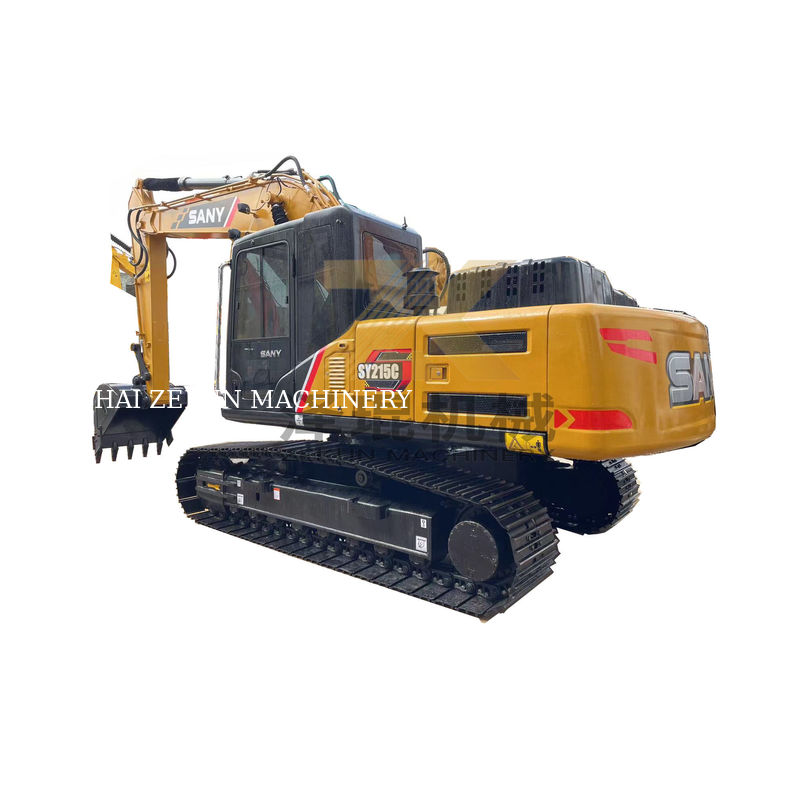 Υδραυλική εκσκαφέας Sany Sy215c 1.1 m3 χωρητικότητα κουβάς για την κατασκευή