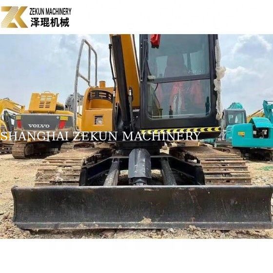 Χρησιμοποιούμενη Sany SY75 Excavator με χωρητικότητα κουβάς 0,28m3 και 2001-4000 ώρες εργασίας