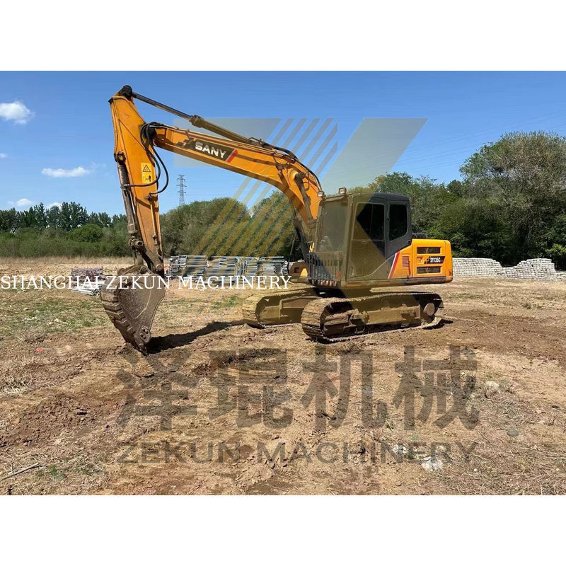 Sany SY135 Pro Crawler Excavator 0,6 m3 χωρητικότητα κουβάς 2001-4000 ώρες εργασίας Χρησιμοποιούνται