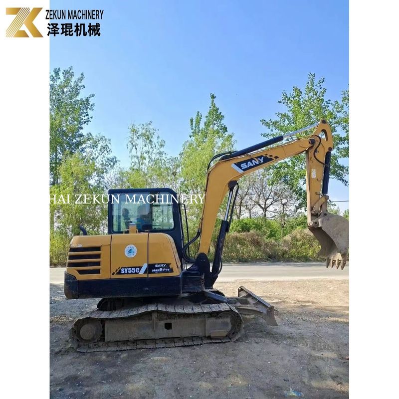 Sany 55 Excavator SY55C-9 5,5 τόνους λειτουργικό βάρος Αρχική μπογιά