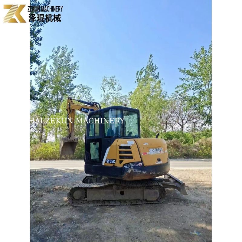 Sany 55 Excavator SY55C-9 5,5 τόνους λειτουργικό βάρος Αρχική μπογιά