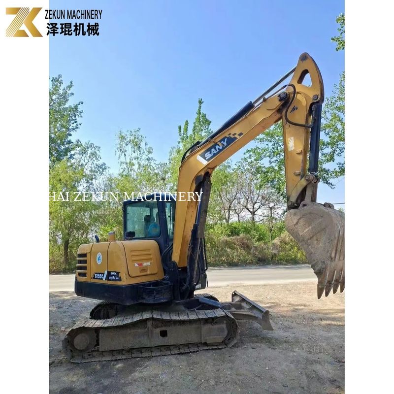 Sany 55 Excavator SY55C-9 5,5 τόνους λειτουργικό βάρος Αρχική μπογιά