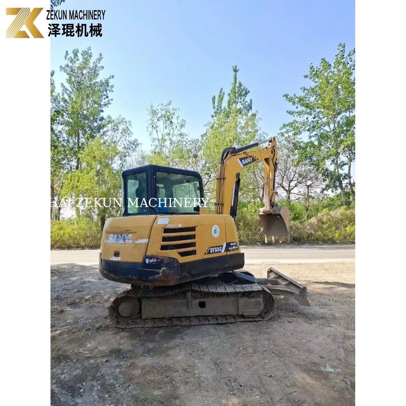 Sany 55 Excavator SY55C-9 5,5 τόνους λειτουργικό βάρος Αρχική μπογιά