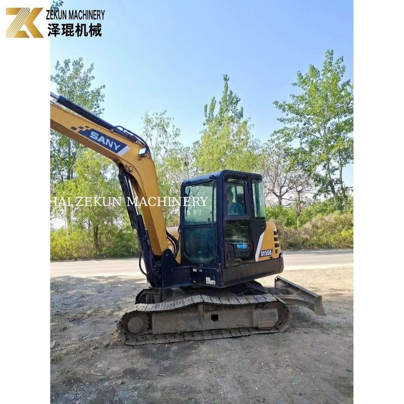 Sany 55 Excavator SY55C-9 5,5 τόνους λειτουργικό βάρος Αρχική μπογιά