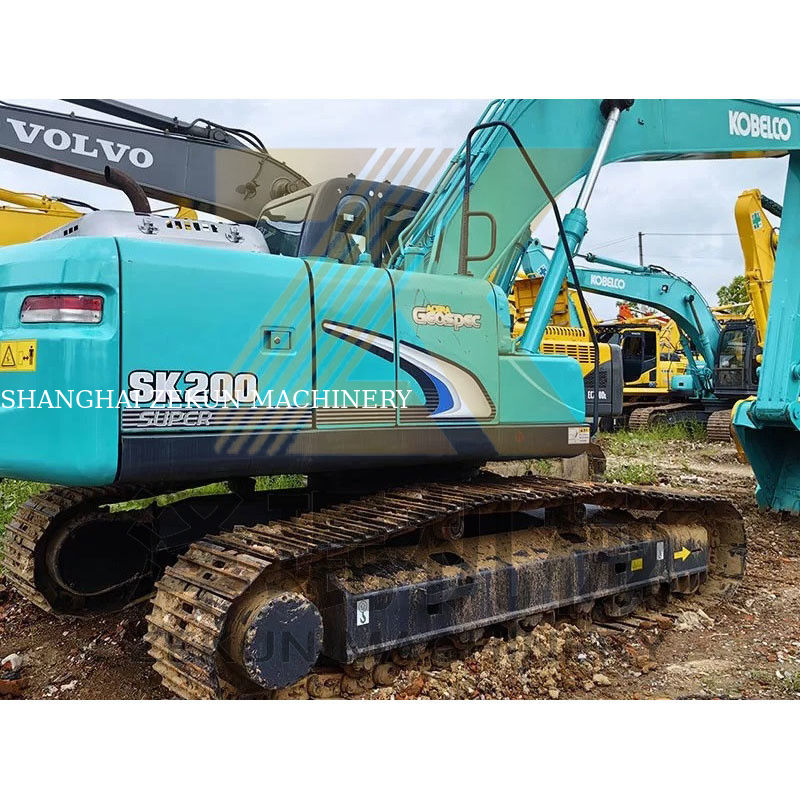 Εκσκαφέας 20 τόνων Kobelco SK200-8 που χρησιμοποιείται στην Ιαπωνία με λειτουργικό βάρος 20000 KG