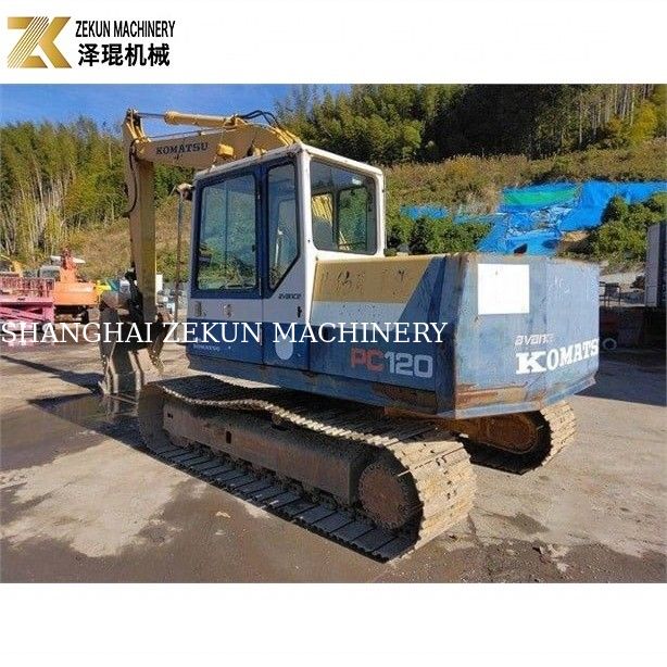 Μικρή υδραυλική εκσκαφέας με βάρος 12800 KG Komatsu PC 120-5 σε καλή κατάσταση