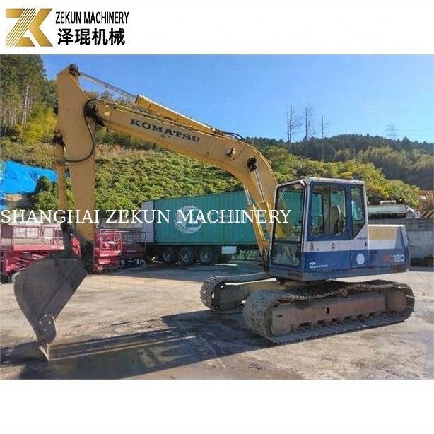 Μικρή υδραυλική εκσκαφέας με βάρος 12800 KG Komatsu PC 120-5 σε καλή κατάσταση