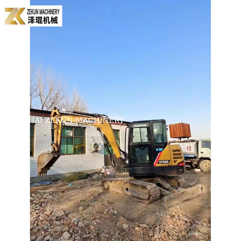 60.7KW Χρησιμοποιήθηκε Sany 90C Pro Excavator, 2001-4000 ώρες σε καλή κατάσταση