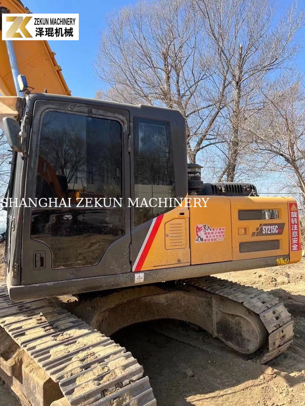 2017 Sany SY215C Pro Excavator 1.2M3 χωρητικότητα κουβάς Χρησιμοποιούμενος Sany Excavator