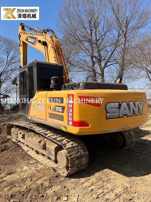2017 Sany SY215C Pro Excavator 1.2M3 χωρητικότητα κουβάς Χρησιμοποιούμενος Sany Excavator