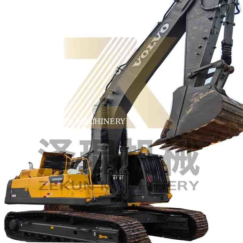 Χρησιμοποιούμενος εξορυκτής Volvo Ec480DL με χωρητικότητα κουβάς 1,77-3,8m3 και καλή κατάσταση