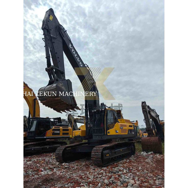 Χρησιμοποιούμενος εξορυκτής Volvo Ec480DL με χωρητικότητα κουβάς 1,77-3,8m3 και καλή κατάσταση