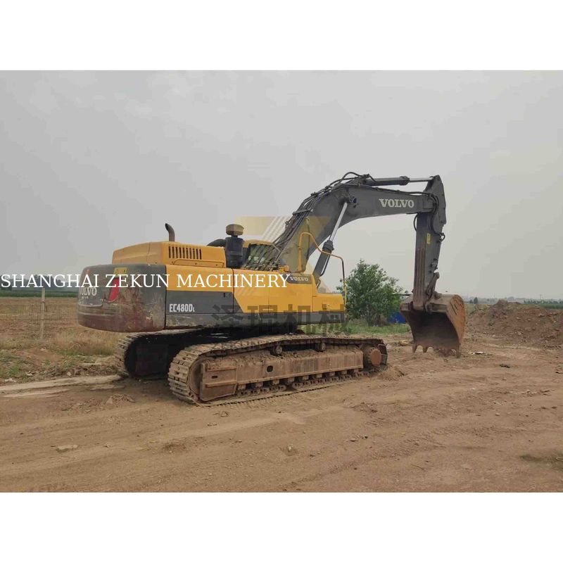 Χρησιμοποιούμενος εξορυκτής Volvo EC480DL 48T 1.77-3.8m3 κουβάς