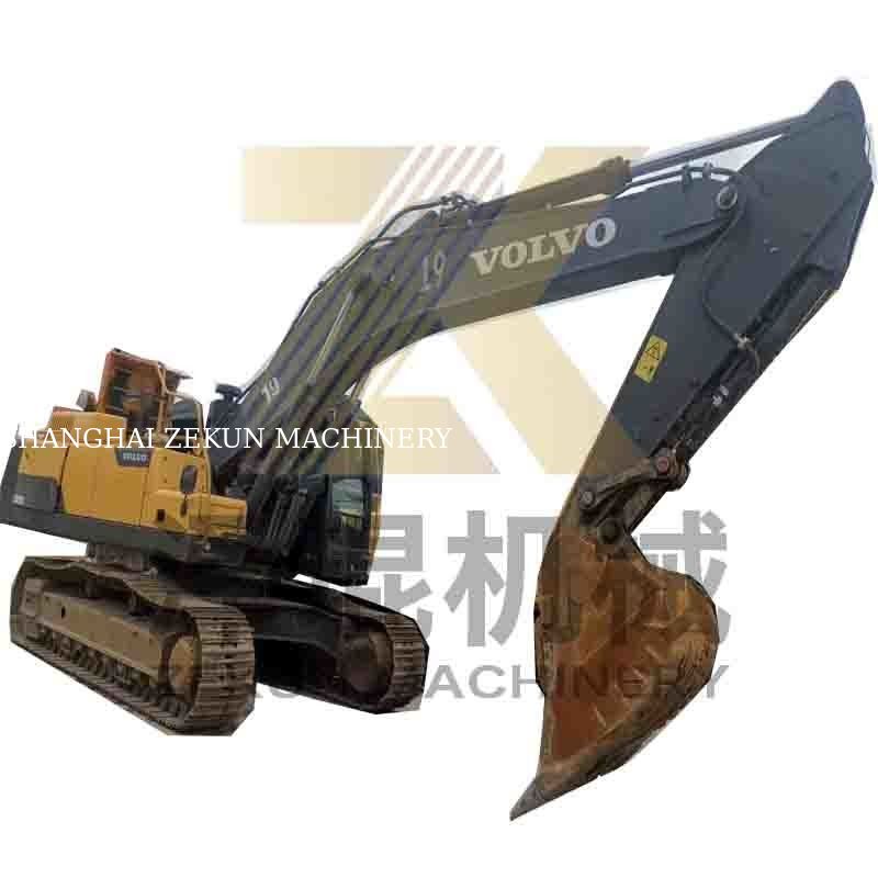 Εκσκαφέας Volvo Ec480dl μεταχειρισμένου τύπου με 4600 ώρες εργασίας και άλλο υδραυλικό κύλινδρο