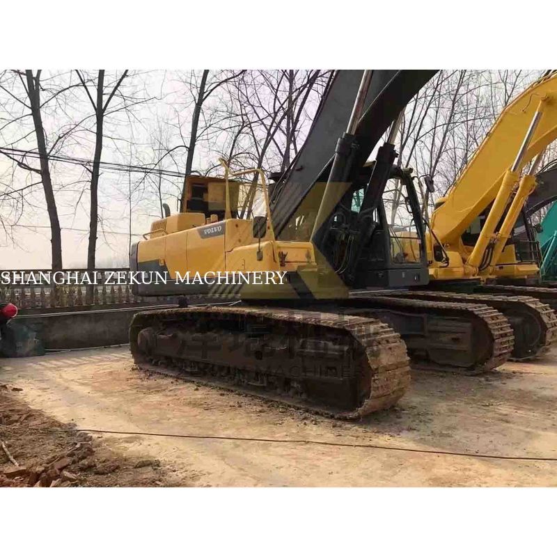 Εκσκαφέας Volvo Ec480dl μεταχειρισμένου τύπου με 4600 ώρες εργασίας και άλλο υδραυλικό κύλινδρο