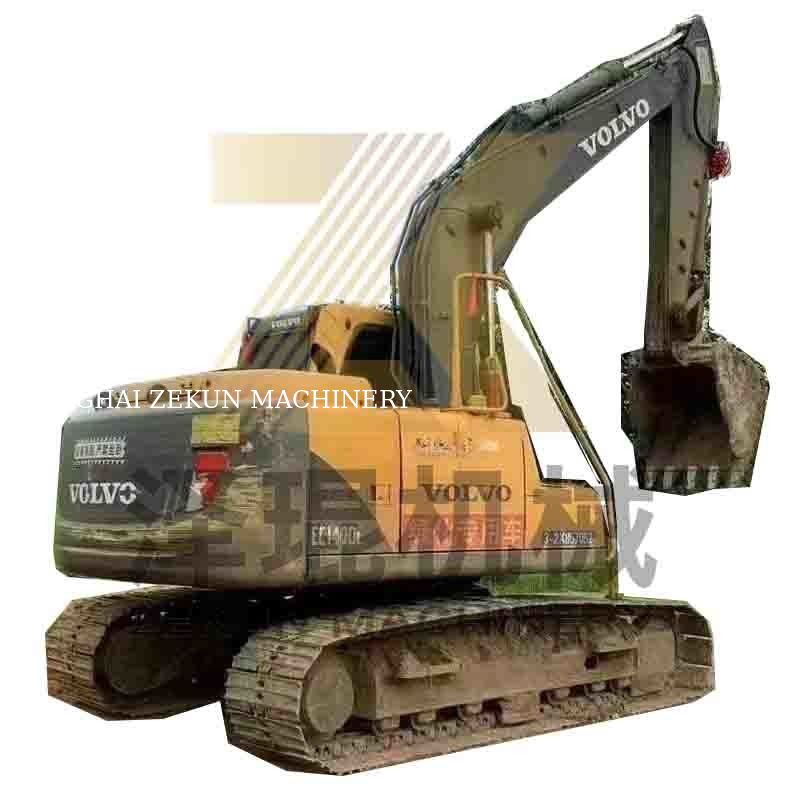 Βόλβο EC140DL 14 τόνων μεταχειρισμένη εξορυκτική μηχανή με χαμηλό ωράριο και ανθεκτικό υδραυλικό κύλινδρο